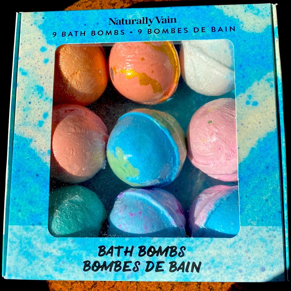 Naturally Vain Bath Bombs 9 choices